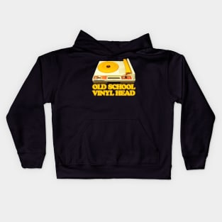 Old School Vinyl Head Kids Hoodie